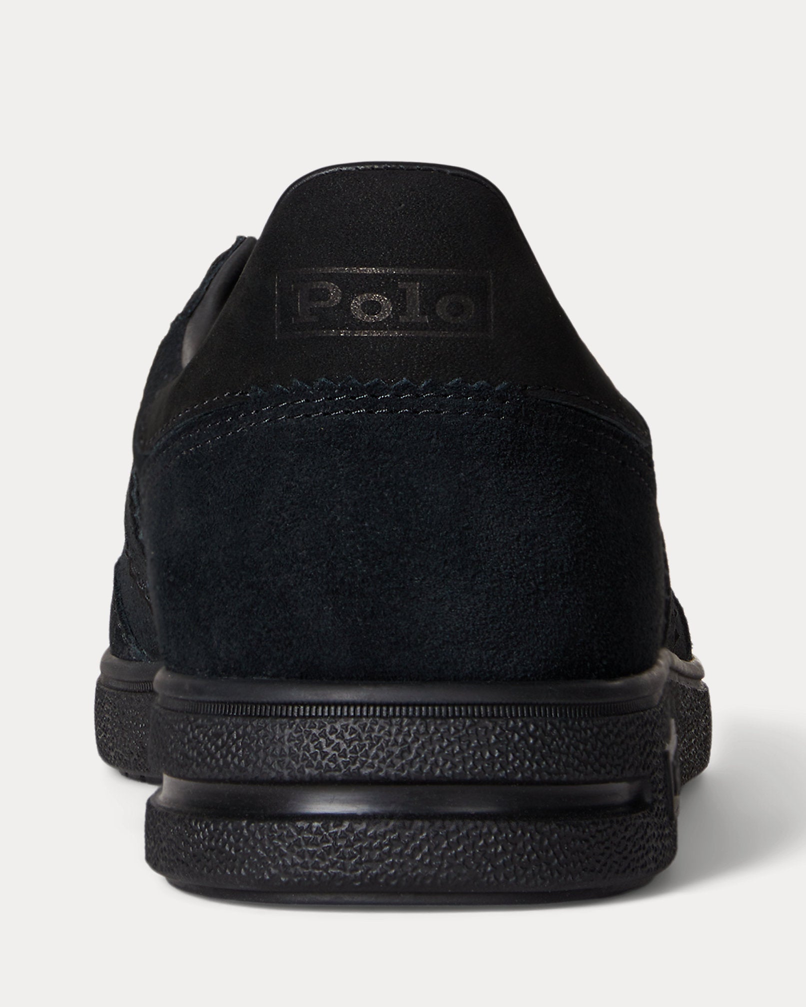 Ralph Lauren Bedford Suede Sneaker Black