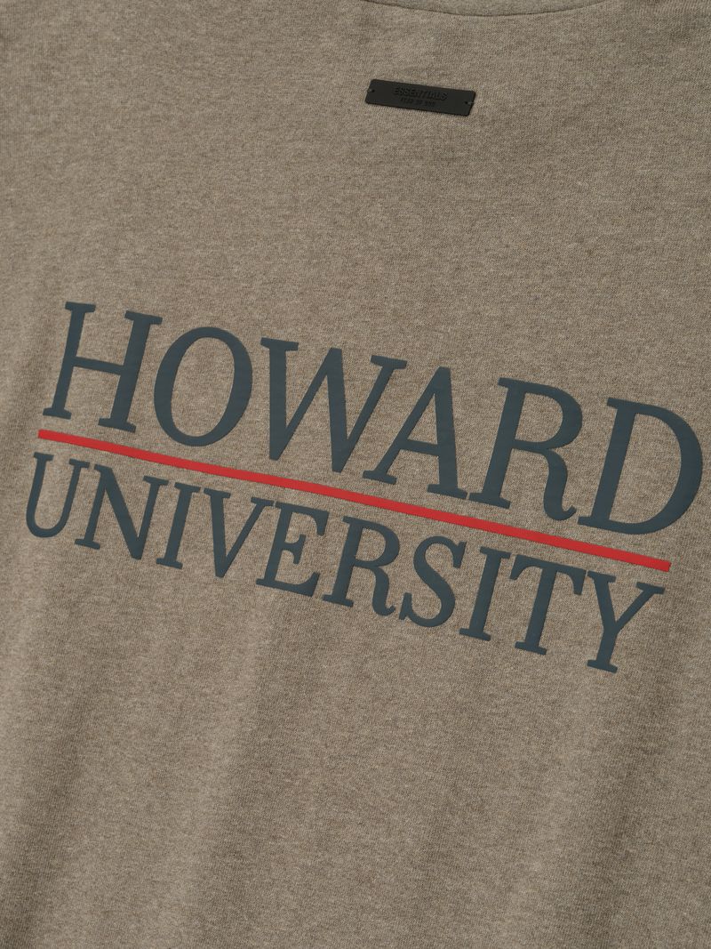 Essentials Howard University 90S Tee Homestead Heather