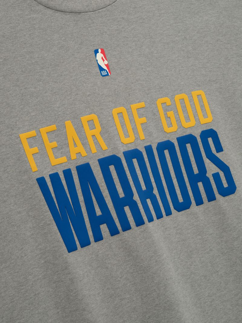 Essentials Warriors 90S Tee Concrete Heather