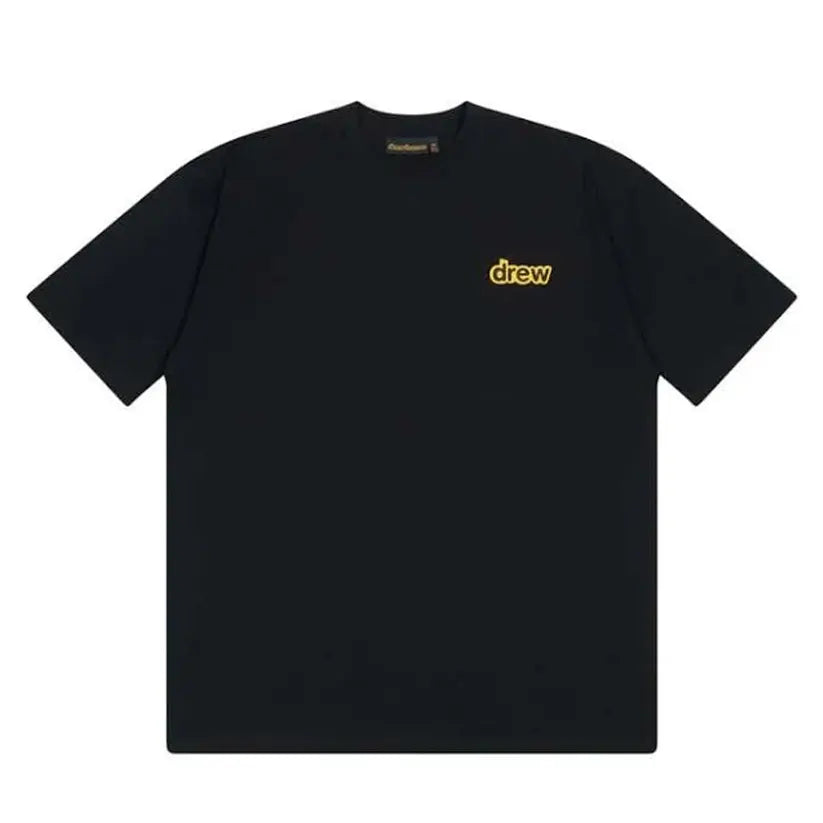 Drew House Doodle Joy SS Tee 'Hot Black' Black Friday S