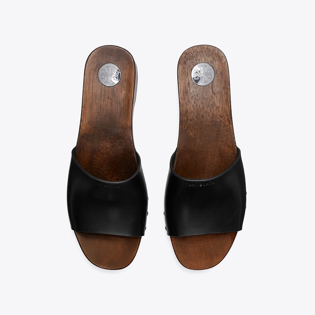 Tory Burch Sandal Clog BLACK