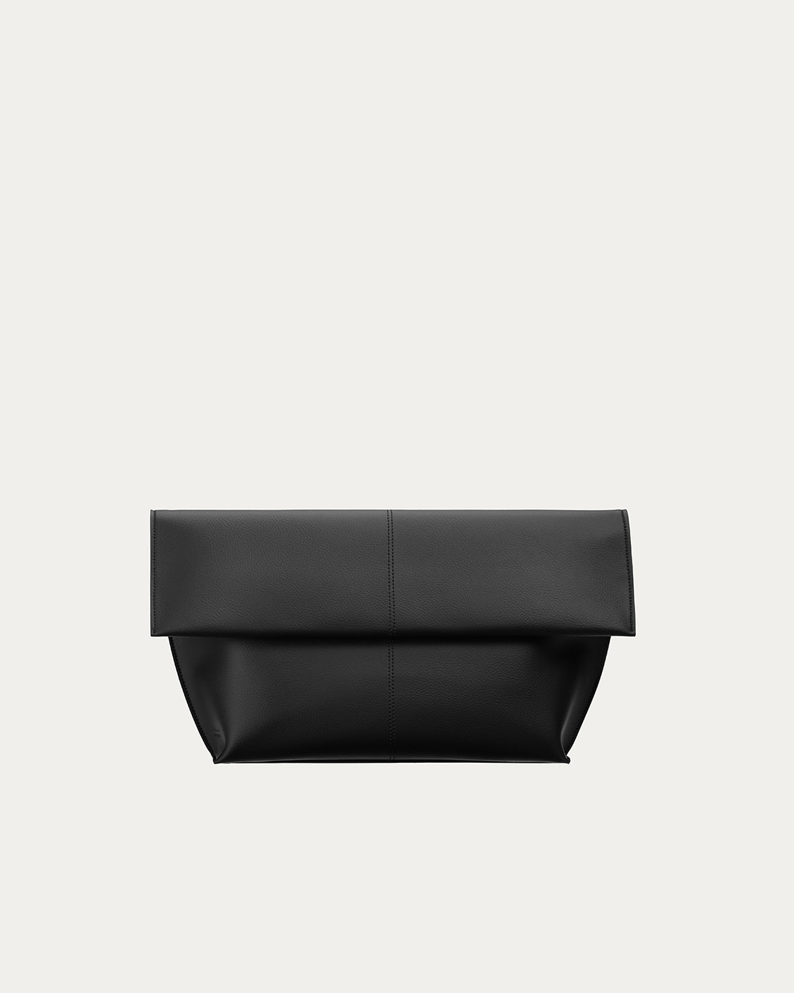 Freja Seamed Clutch Black