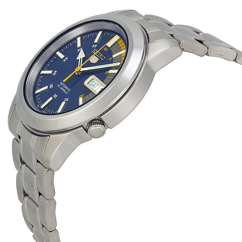 Seiko 5 Blue Automatic Blue Dial Mens Watch