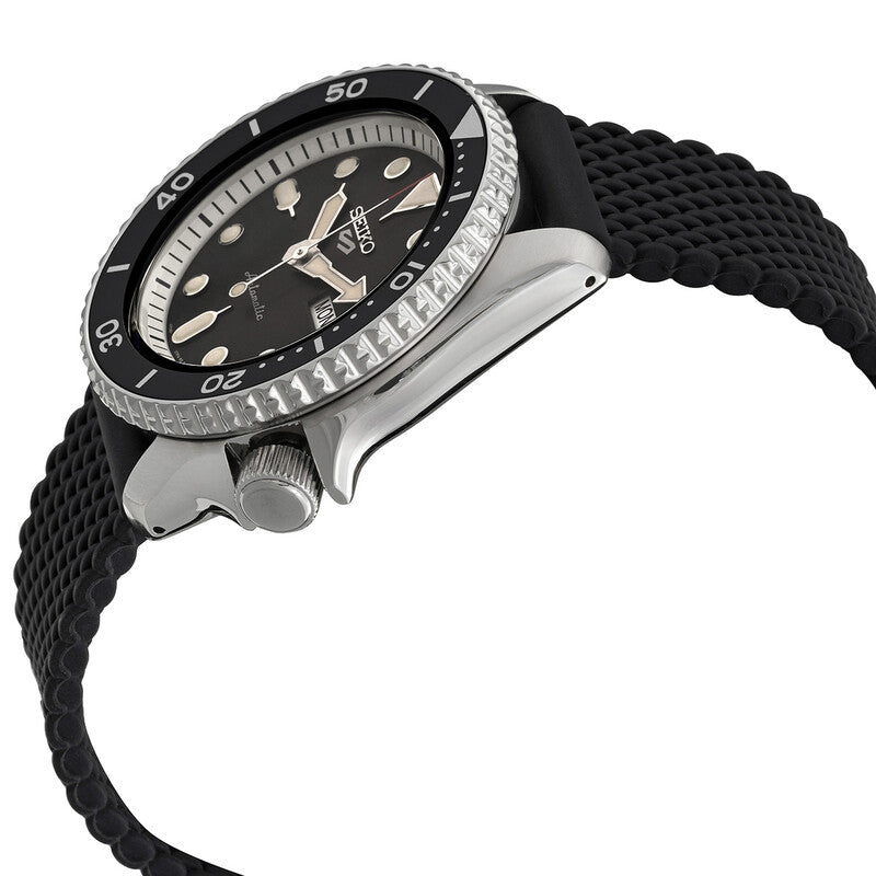 Seiko 5 Sports Automatic Black Dial Mens Watch