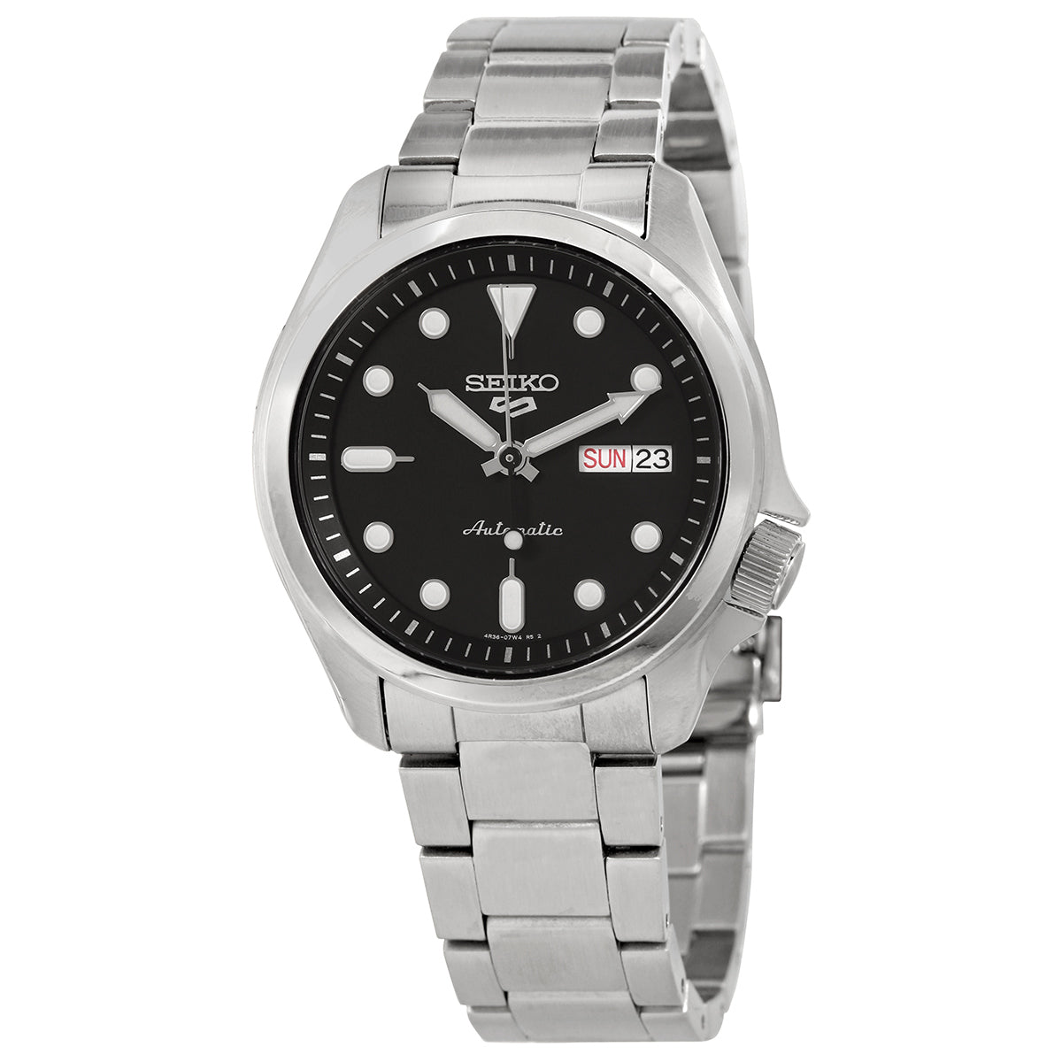 Seiko 5 Sports Automatic Black Dial Mens Watch