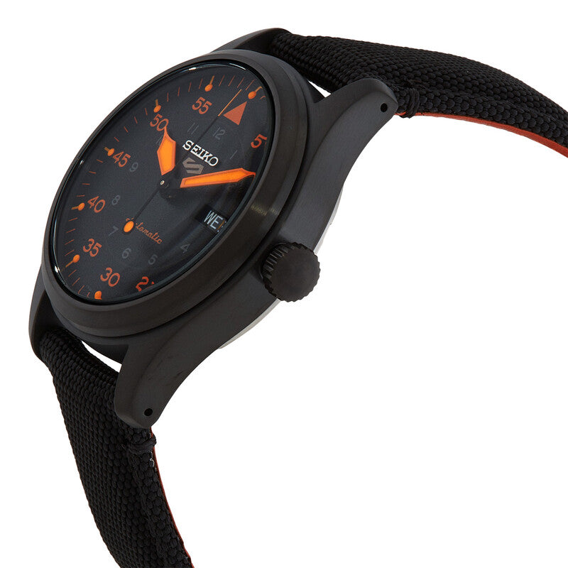 Seiko 5 Sports Automatic Black Dial Mens Watch
