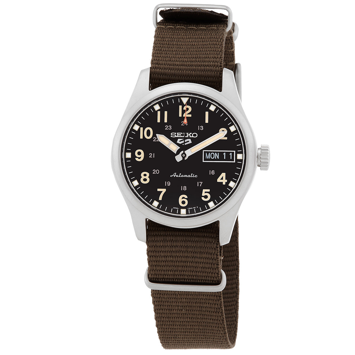 Seiko 5 Sports Automatic Black Dial Mens Watch
