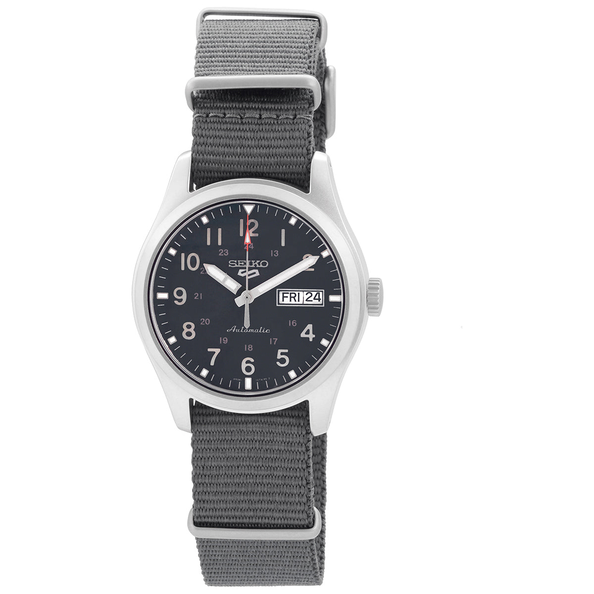 Seiko 5 Sports Automatic Grey Dial Mens Watch