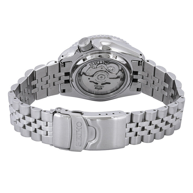 Seiko 5 Sports Gmt Automatic Orange Dial Mens Watch