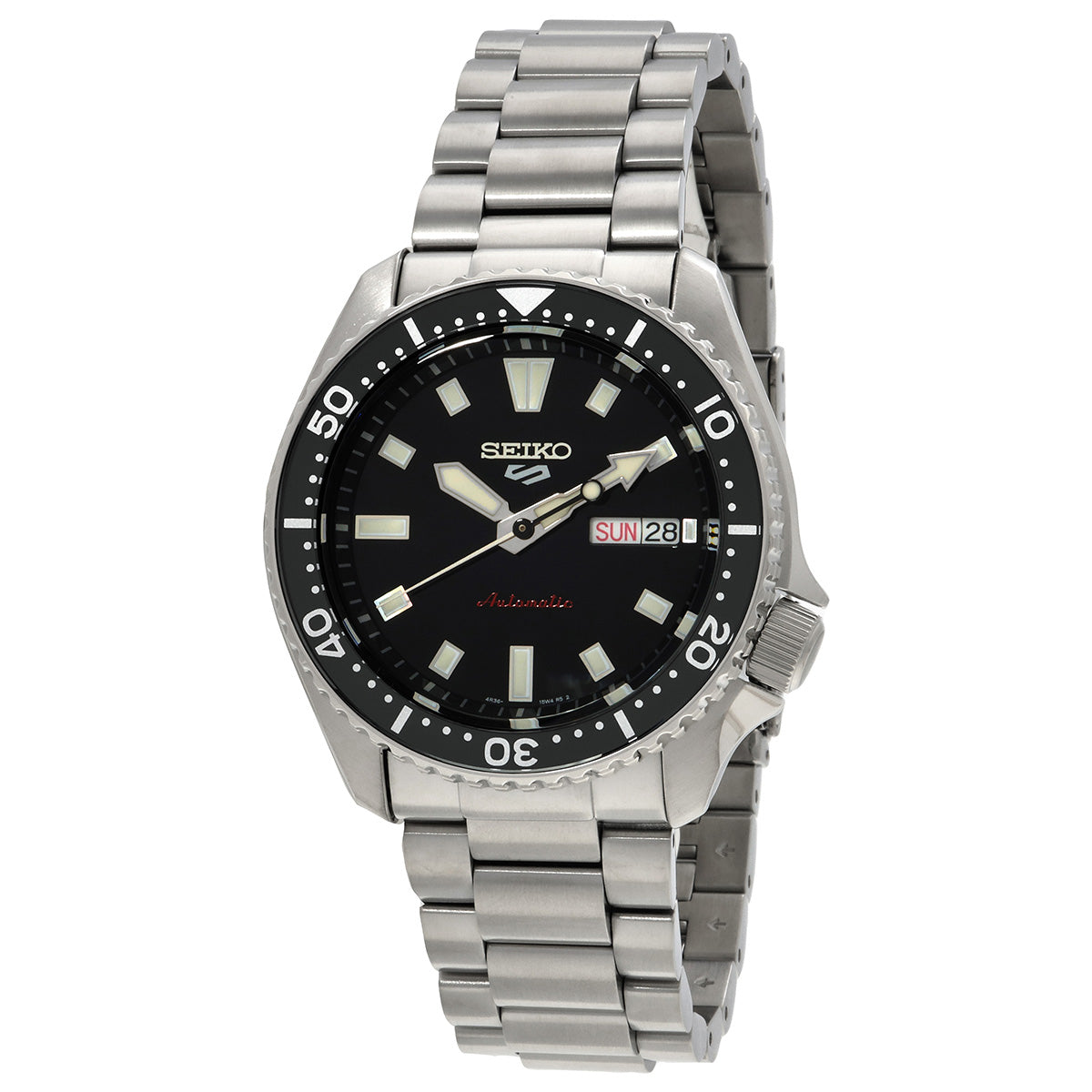 Seiko 5 Sports Skx Automatic Black Dial Mens Watch