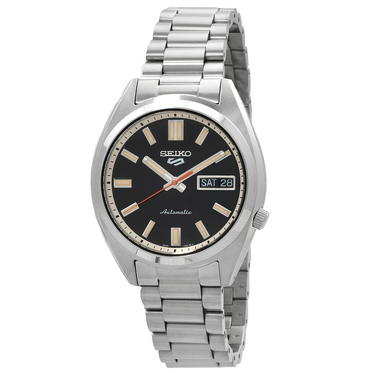 Seiko 5 Sports Snxs Automatic Black Dial Mens Watch