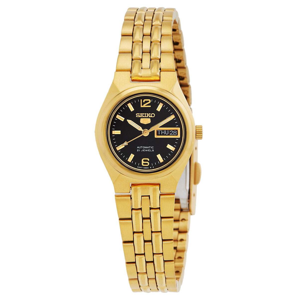 Seiko Automatic Black Dial Women's Watch