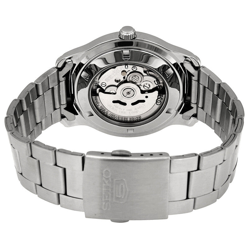 Seiko Automatic Blue Dial Stainless Steel Mens Watch