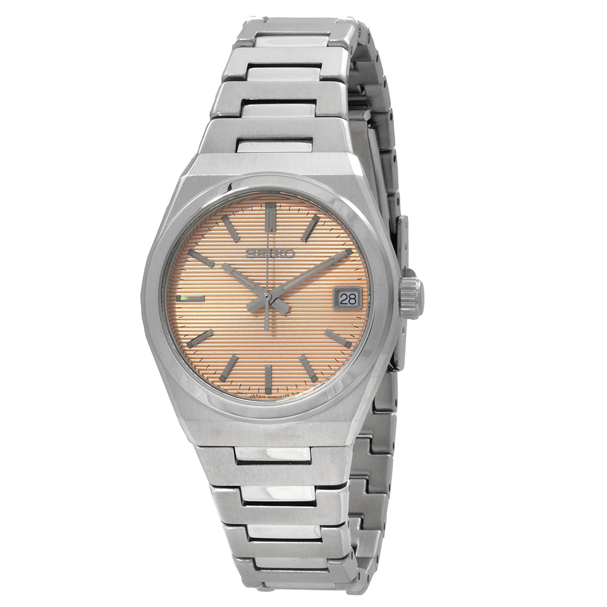 Seiko Classic Quartz Salmon Dial Women's Watch