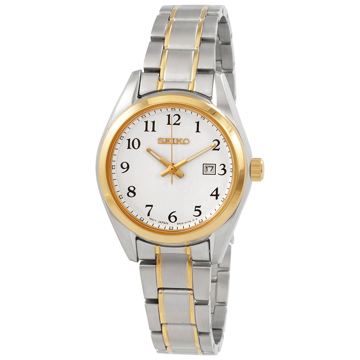 Seiko Core Quartz White Dial Women's Watch