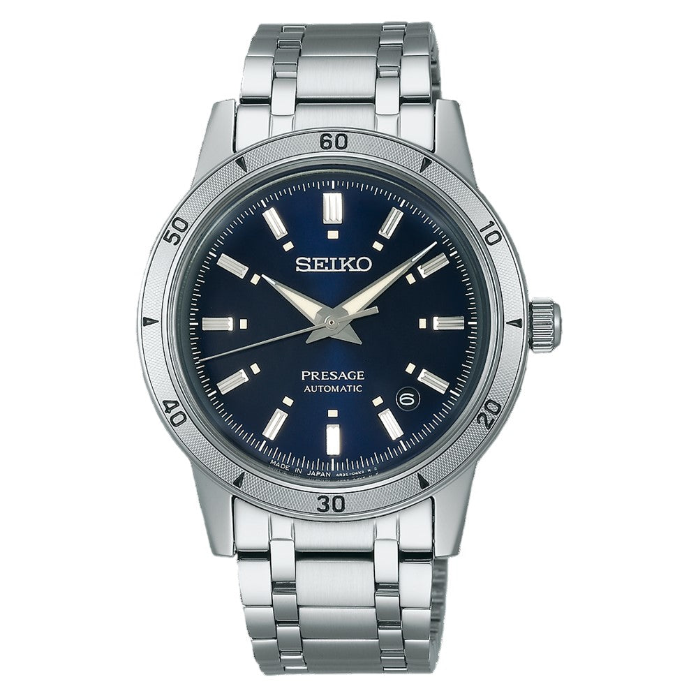 Seiko Presage Automatic Blue Dial Mens Watch
