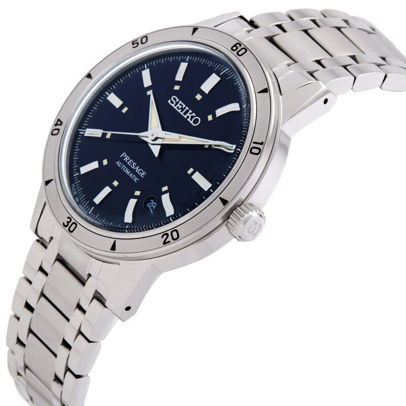 Seiko Presage Automatic Blue Dial Mens Watch