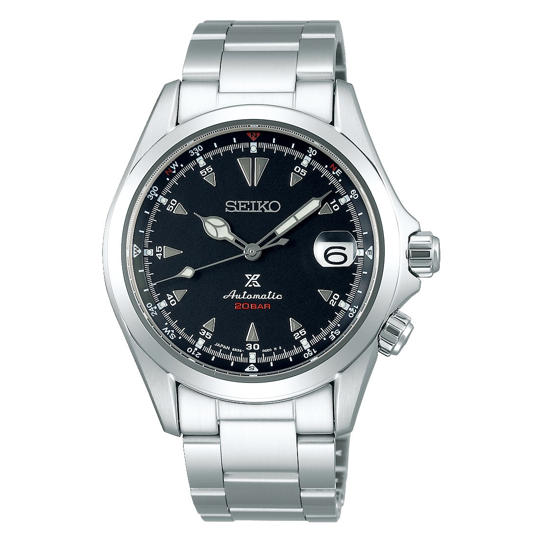Seiko Prospex Automatic Black Dial Mens Watch