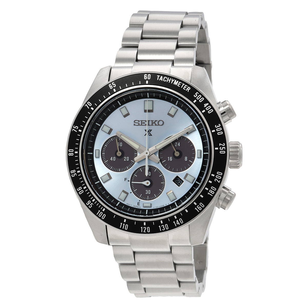 Seiko Prospex Chronograph Quartz Blue Dial Mens Watch