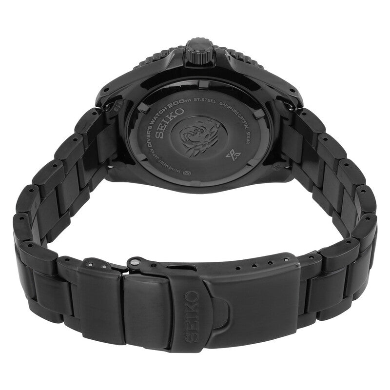 Seiko Prospex Solar Black Dial Mens Watch