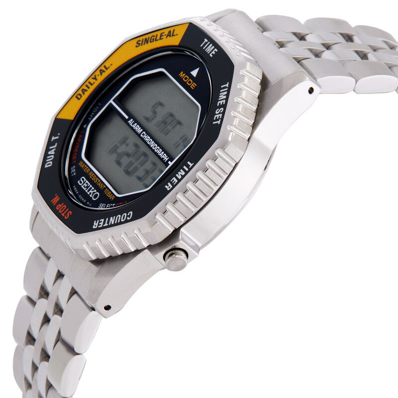 Seiko Rotocall Alarm Chronograph Quartz Digital Watch