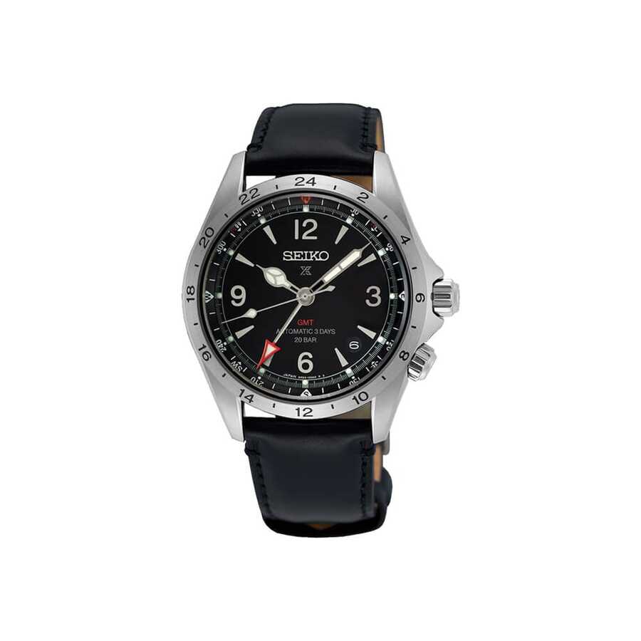 Seiko Seiko Prospex Luxe Alpinist Gmt Automatic Black Dial Mens Watch