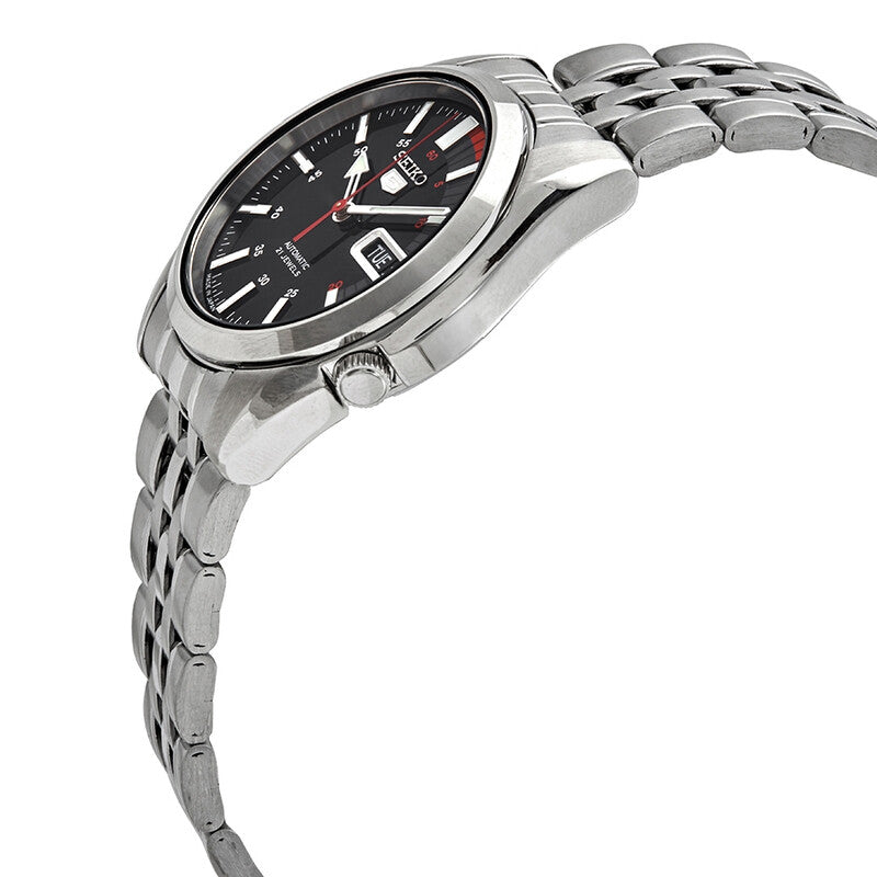 Seiko Series 5 Automatic Black Dial Mens Watch