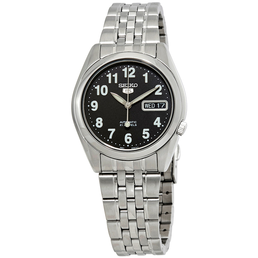 Seiko Series 5 Automatic Black Dial Mens Watch