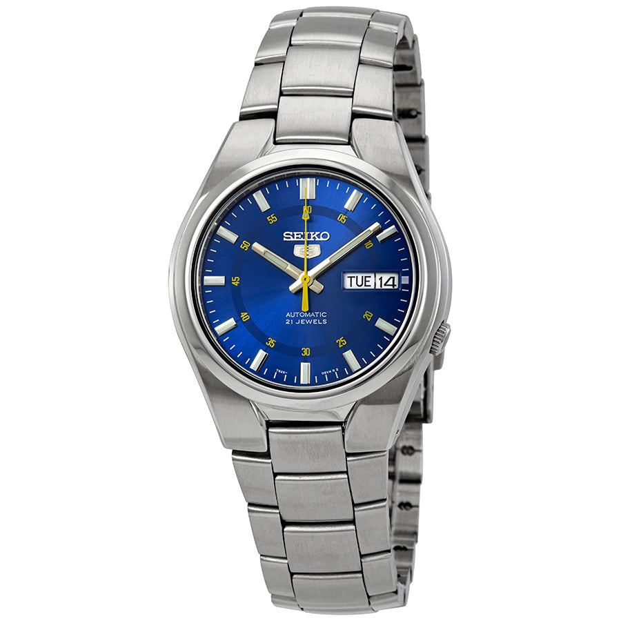 Seiko Series 5 Automatic Blue Dial Mens Watch