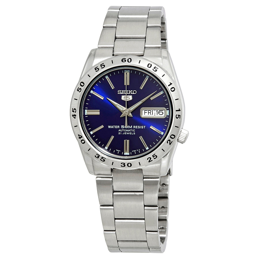 Seiko Series 5 Automatic Blue Dial Mens Watch