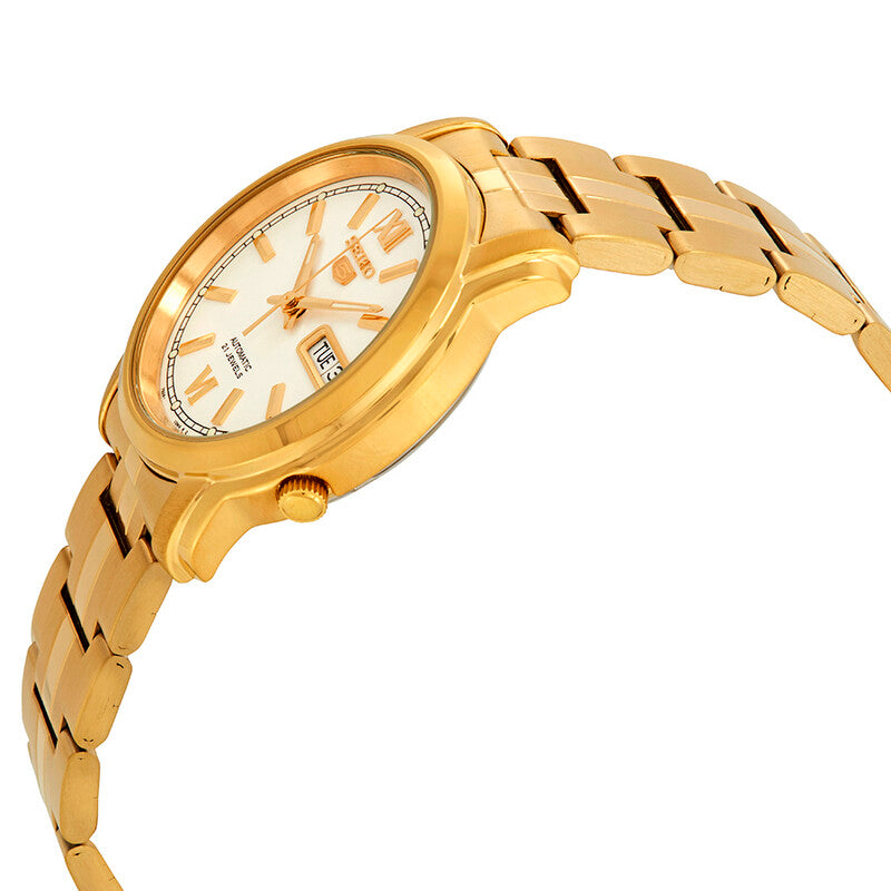 Seiko Series 5 Automatic White Dial Mens Watch