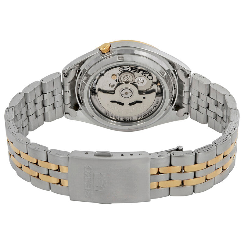 Seiko Silver Dial Two-Tone Mens Watch