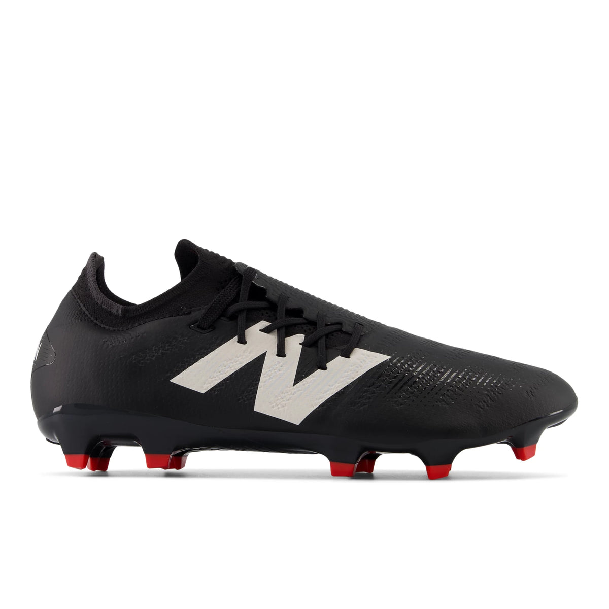 New Balance Furon PRO FG V7 Black with White and True Red