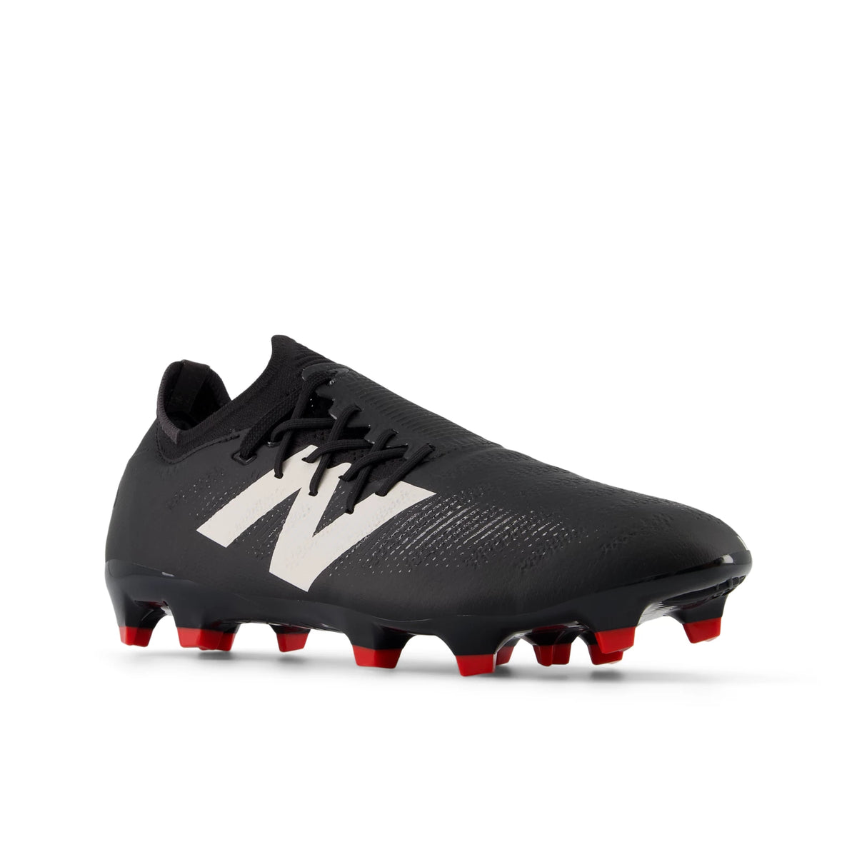 New Balance Furon PRO FG V7 Black with White and True Red