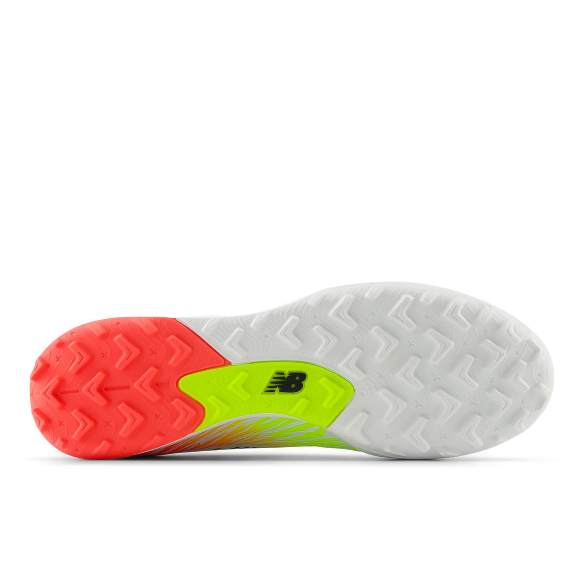 New Balance Furon Elite TF V8 White with Energy Red and Hi-Lite