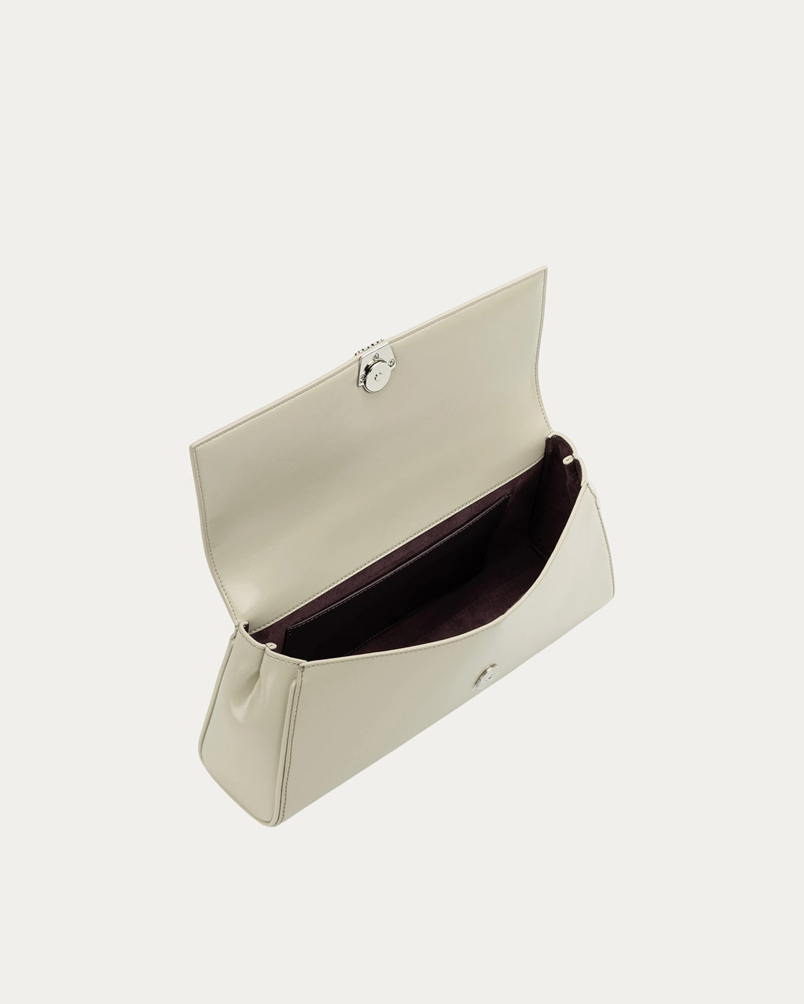 Freja Shell Clutch Linen Gloss