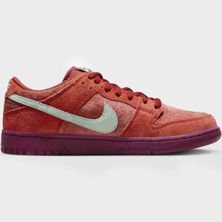 SB Dunk Low Mystic Red Rosewood