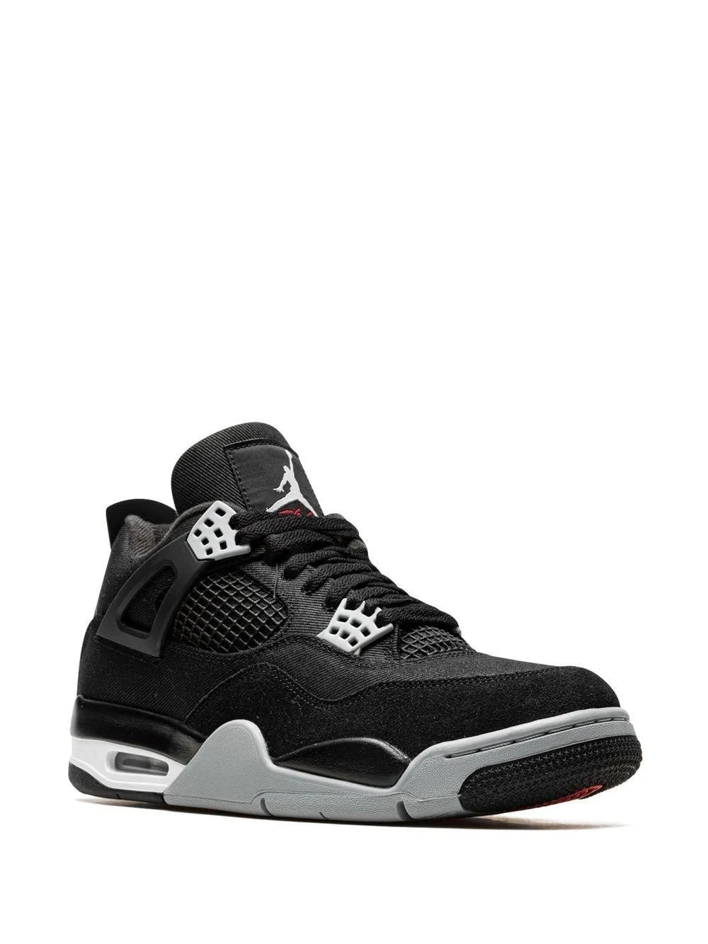 Air Jordan 4 Retro 'Black Canvas'