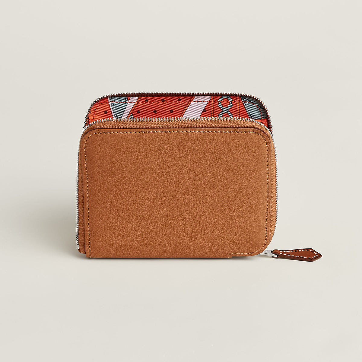 Hermes Silk'In Compact Wallet Gold