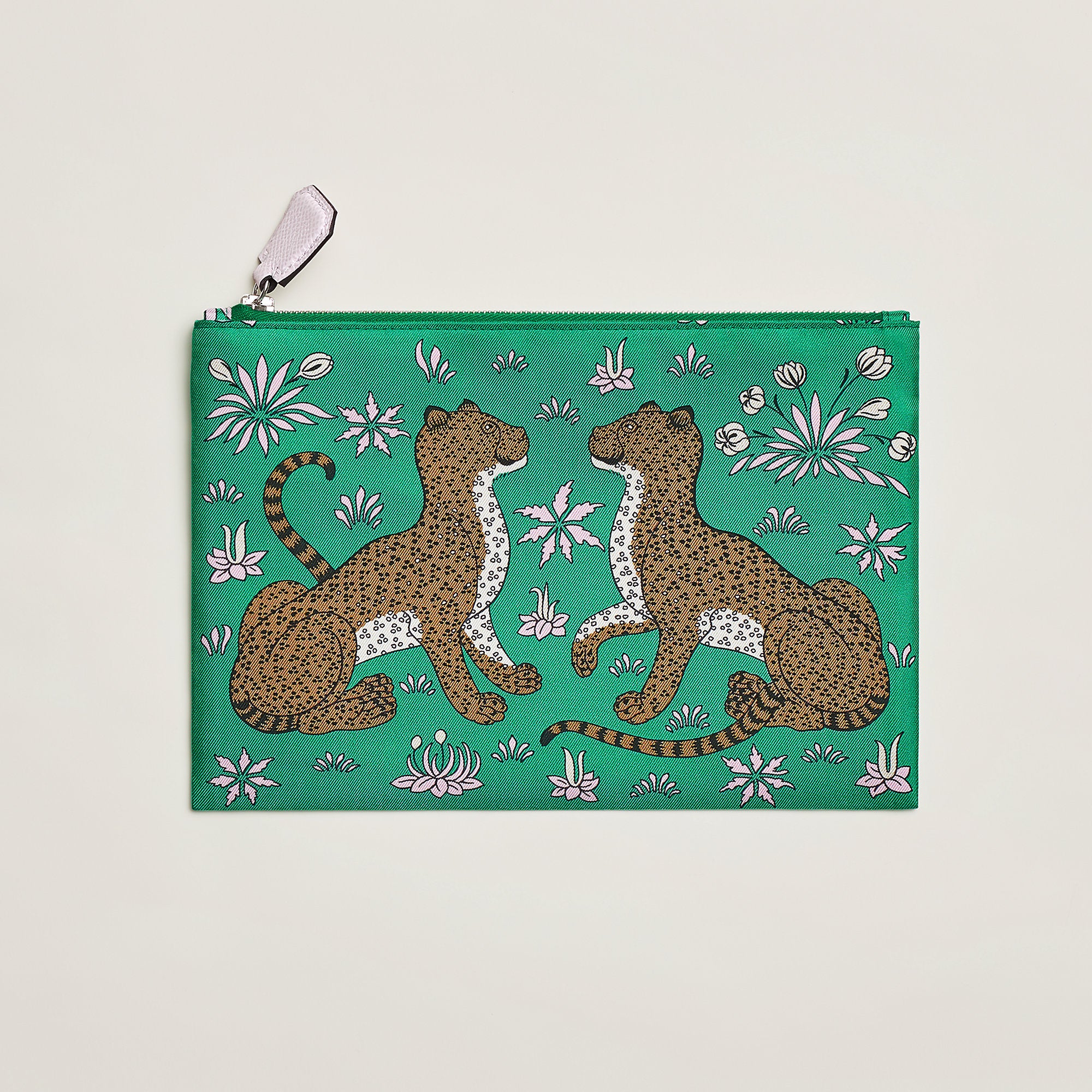 Hermes Silky Pocket Pouch Menthe
