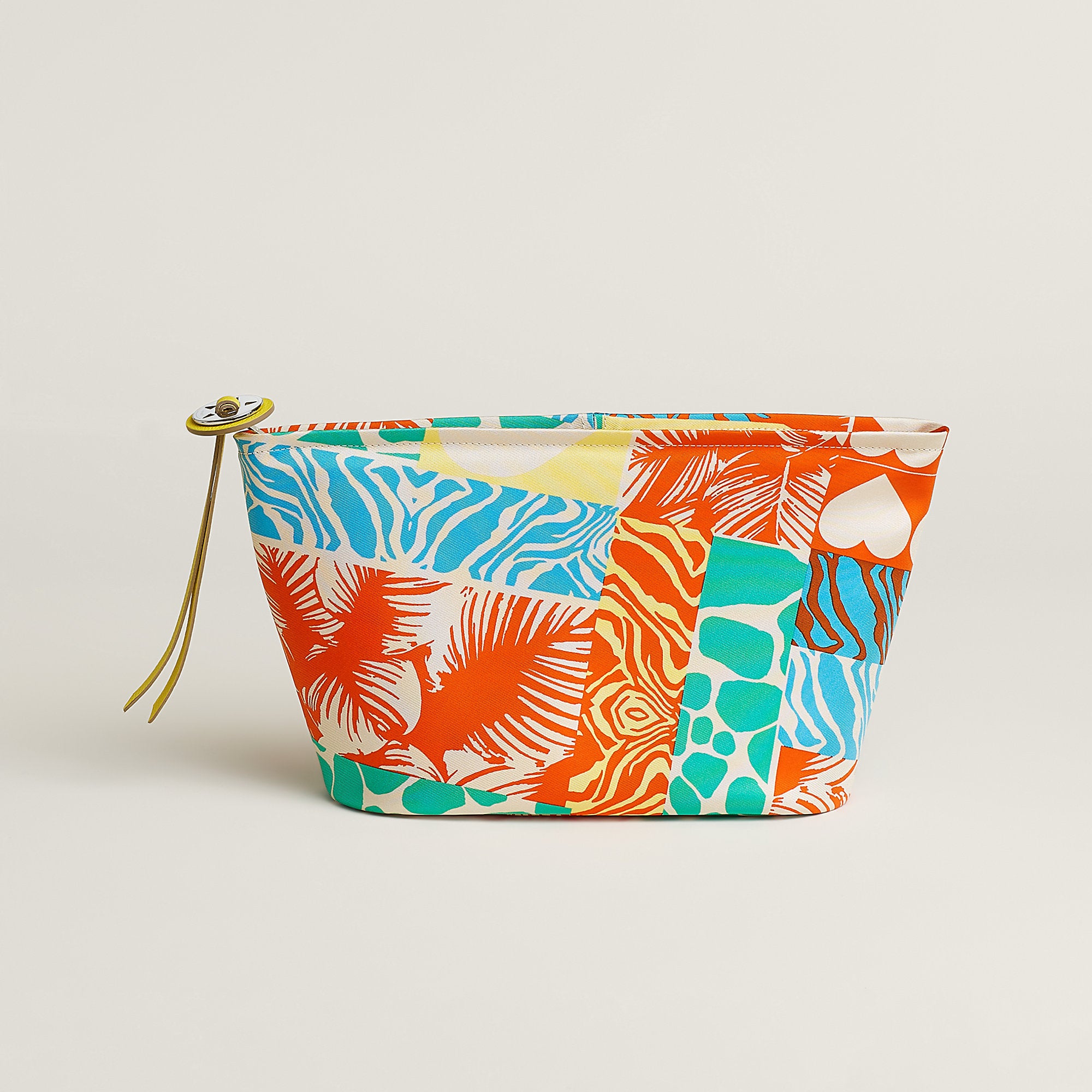 Hermes Silky Pouch 27 Orange Poppy