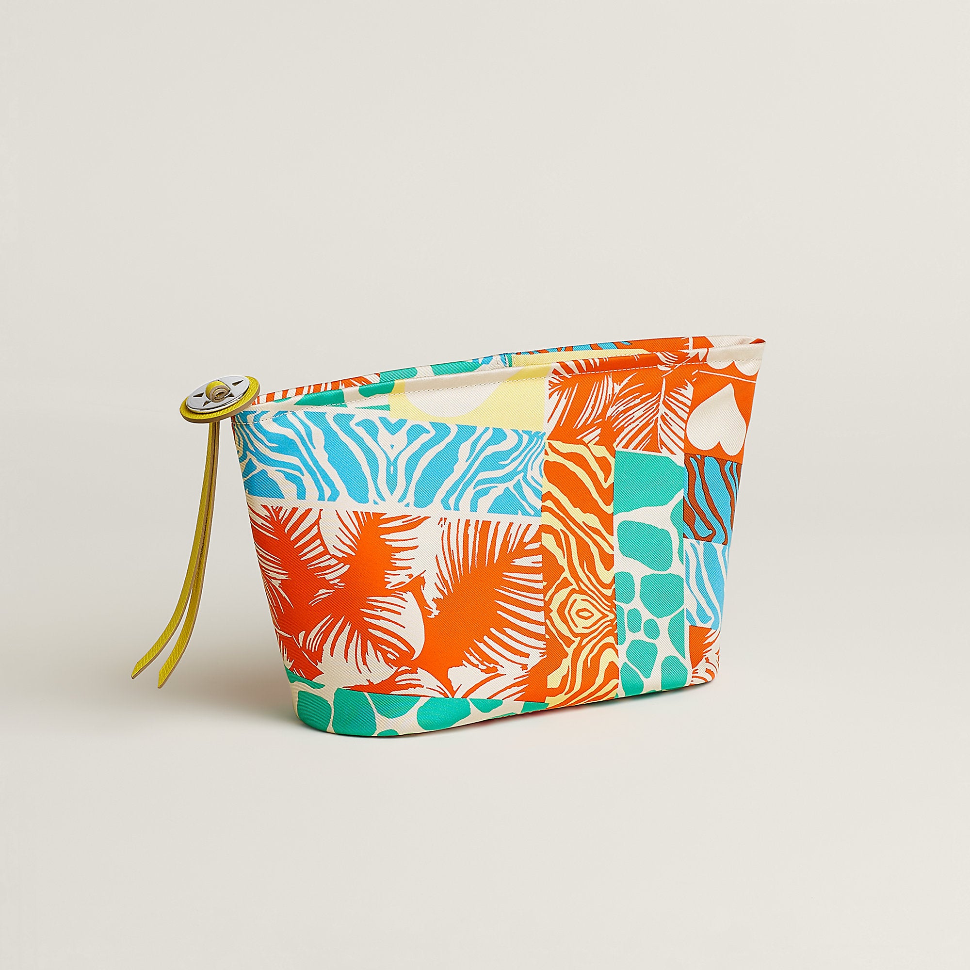 Hermes Silky Pouch 27 Orange Poppy