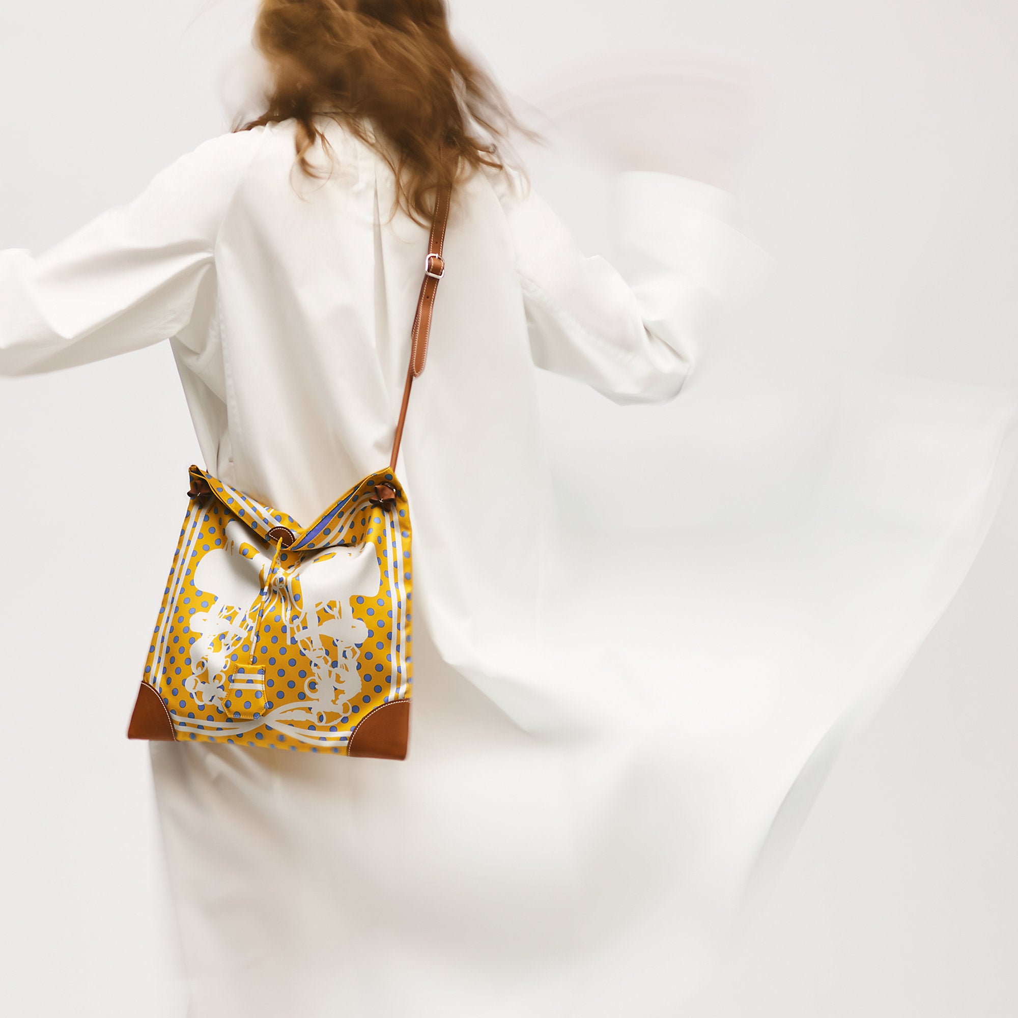Hermes Silkycity 33 Bag Menthe