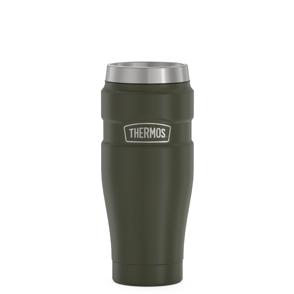 Thermos 16oz Stainless King Tumbler Army Green