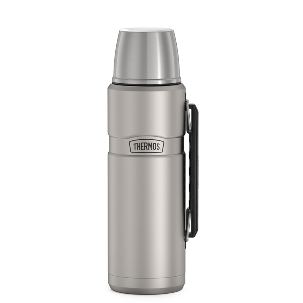 Thermos 40oz Stainless King Beverage Bottle Matte Stainless Steel