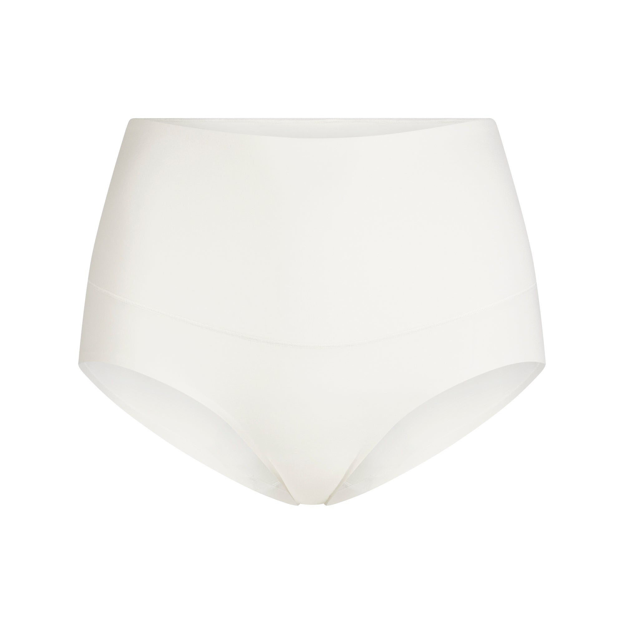 Skims Cotton Shapewear High-Waisted Brief Marble
