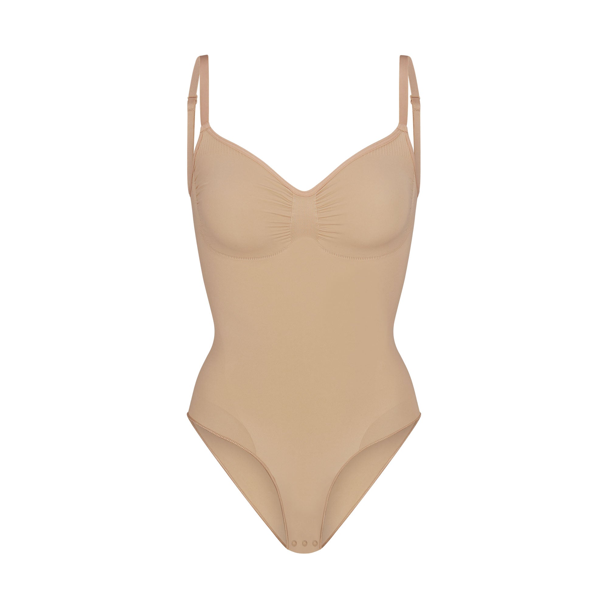 Skims Seamless Sculpt Brief Bodysuit Clay