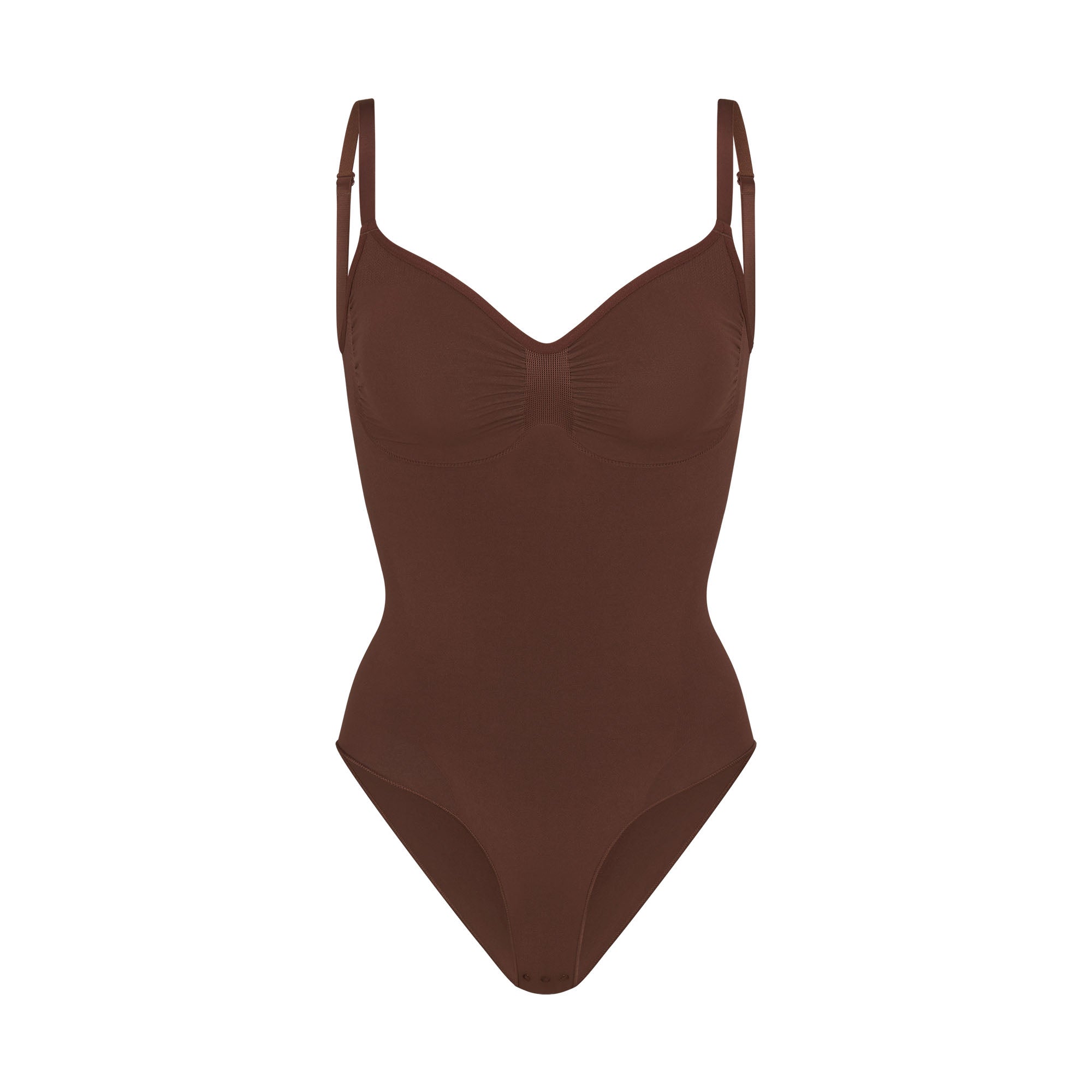 Skims Seamless Sculpt Brief Bodysuit Cocoa