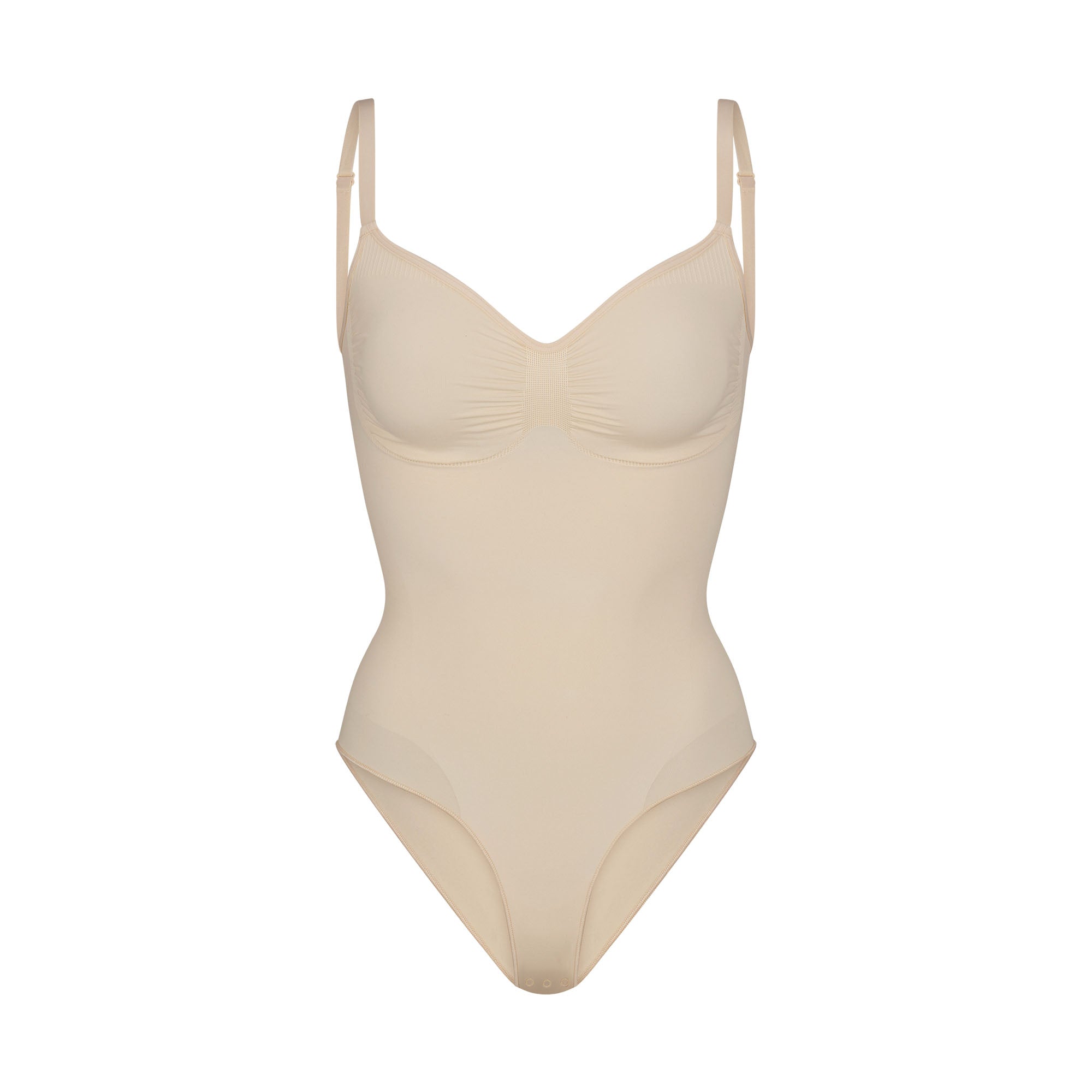 Skims Seamless Sculpt Brief Bodysuit Sand