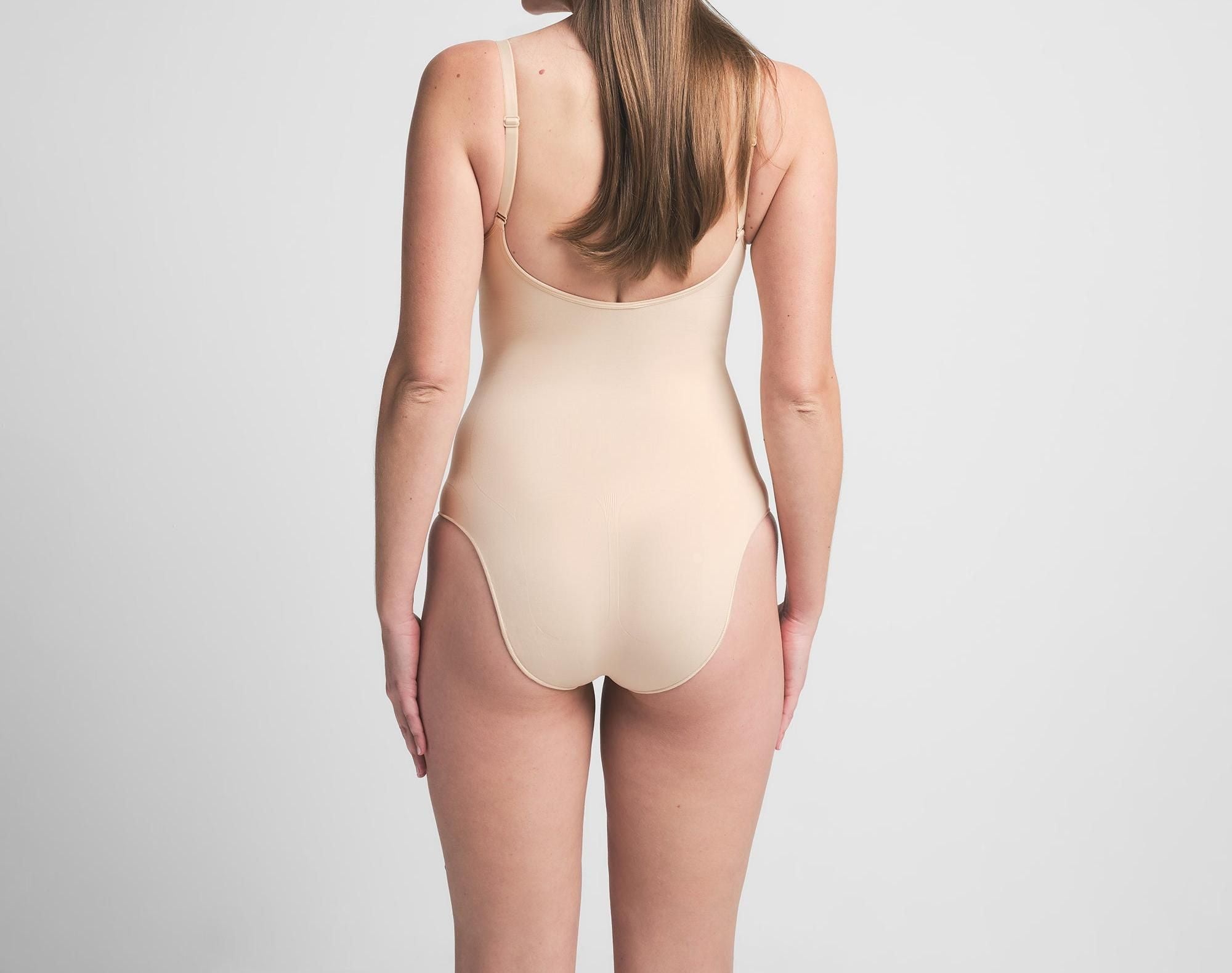 Skims Seamless Sculpt Brief Bodysuit Sand